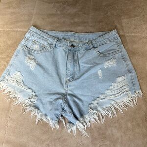 Jean shorts
